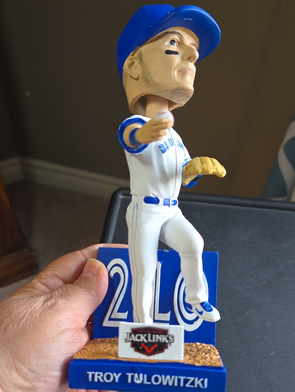 TORONTO BLUE JAYS TROY TULOWITZKI 2016 Bobblehead Figurine